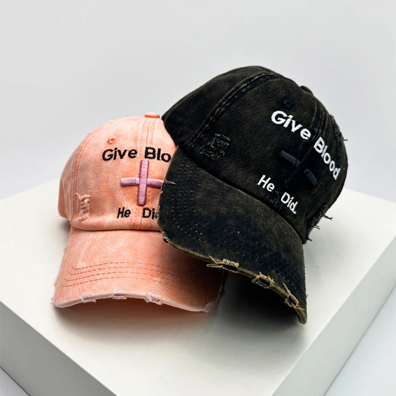 American Vintage Broken Letter Baseball Cap
