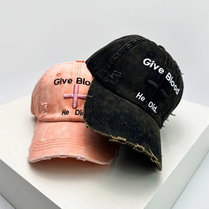 American Vintage Broken Letter Baseball Cap