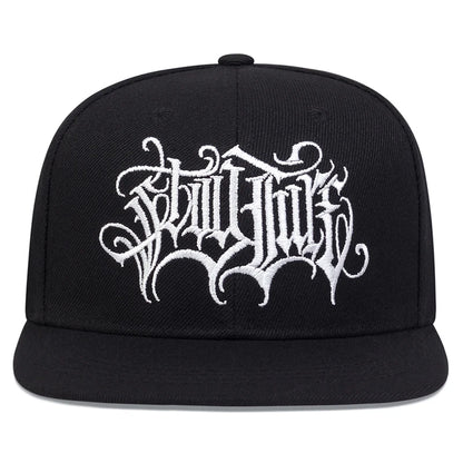Personalized Street Pop Flat Brim Hip Hop Cap Unisex