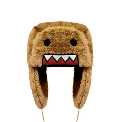 Kids Brown Winter Ushanka Hat