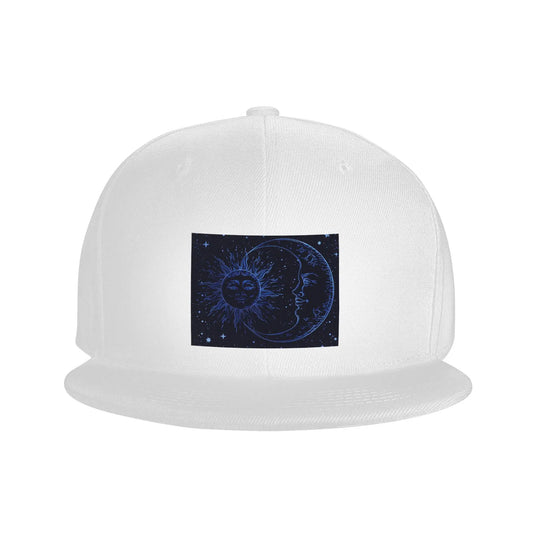 Celestial Mystic Sun Moon Snapback Cap