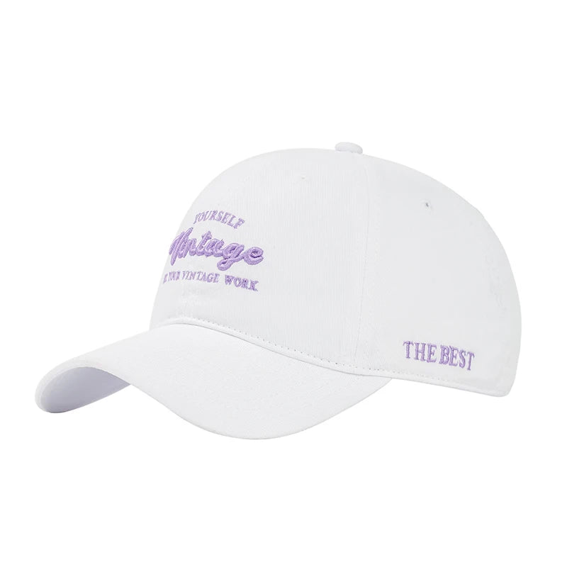 RICYGVM Letter Embroidery Cotton Baseball Cap