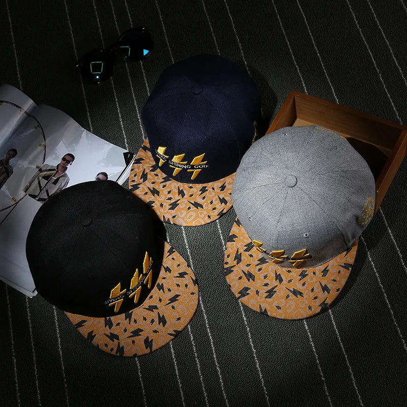 Korean Fashion Couple Sunscreen Snapback Cap