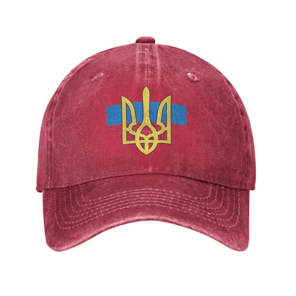 Ukraine Tryzub Casual Y2K Trucker Baseball Cap