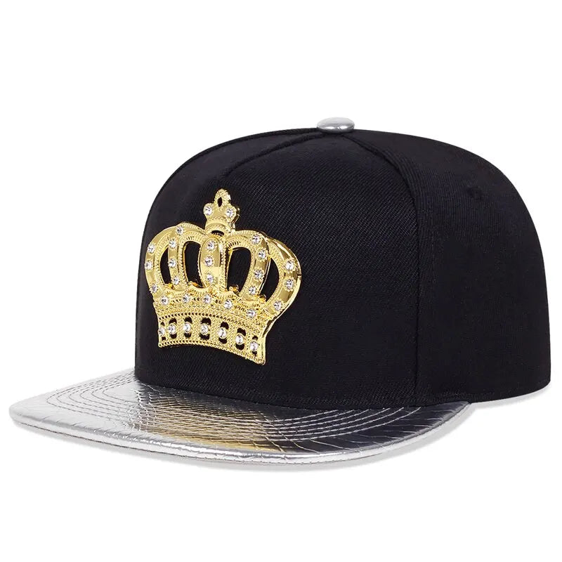 Unisex Crown Emblem Hip-hop Hat