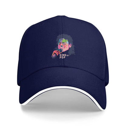 Michael Jackson King Of Pop Y2K Baseball Cap