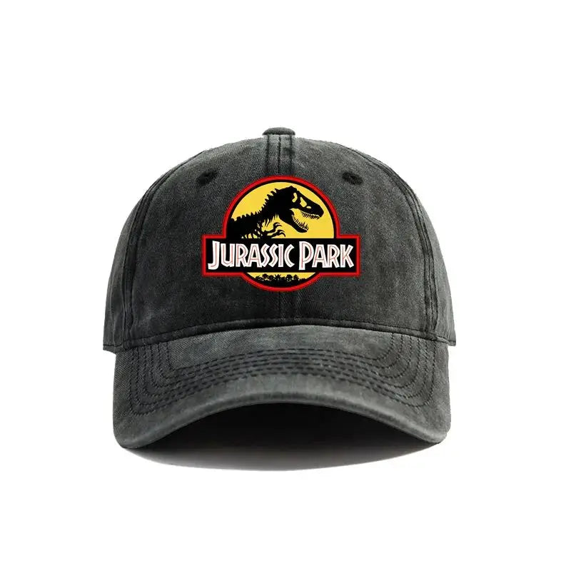 Jurassic Park Distressed Baseball Cap