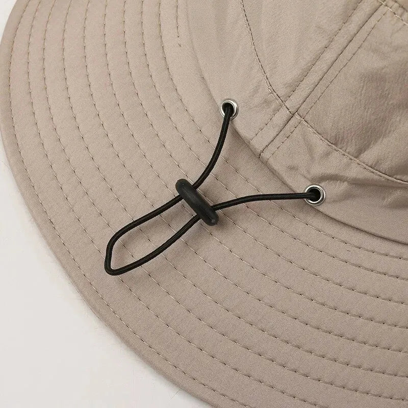 Unisex Large Brim Breathable Fishing Bucket Hat