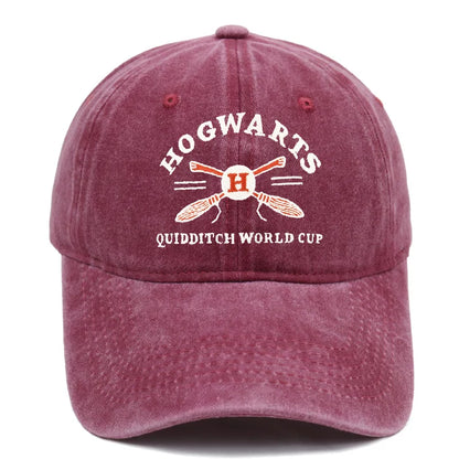 Harry Potter Embroidered Hip Hop Snapback Cap