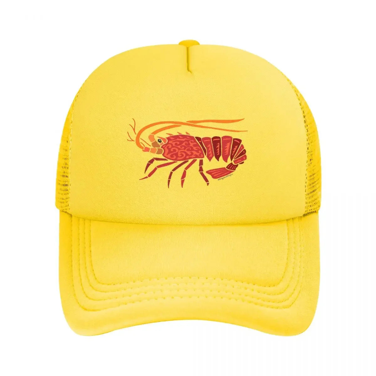 California Spiny Lobster Mesh Snapback Unisex Baseball Cap