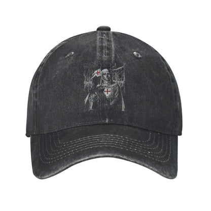 King Baldwin IV Retro Logo Snapback Baseball Cap