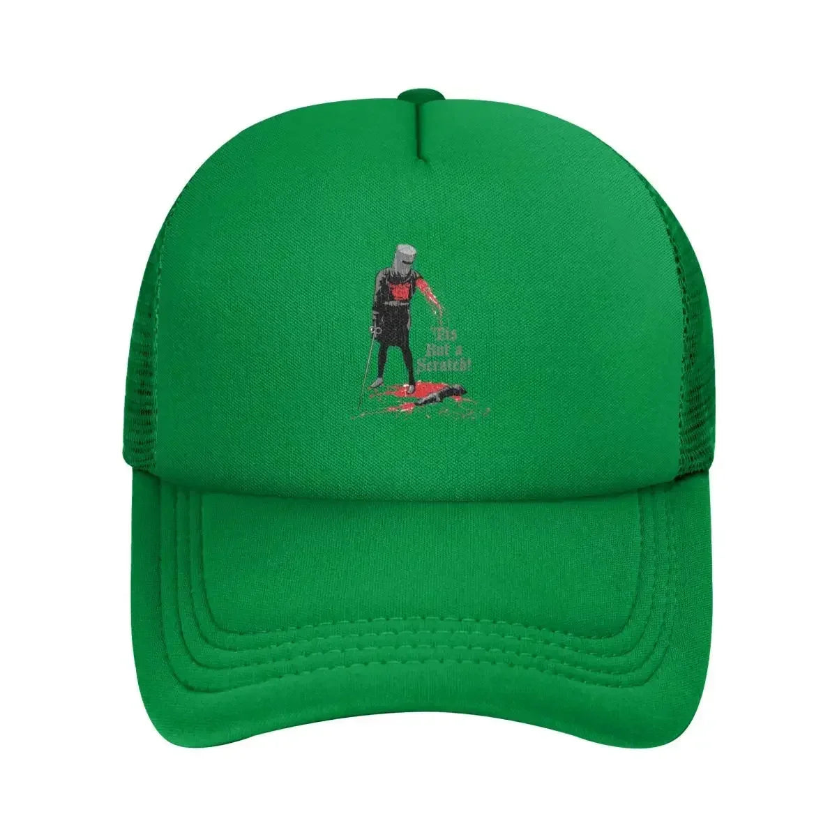 Tis But A Scratch Mesh Snapback Baseball Cap