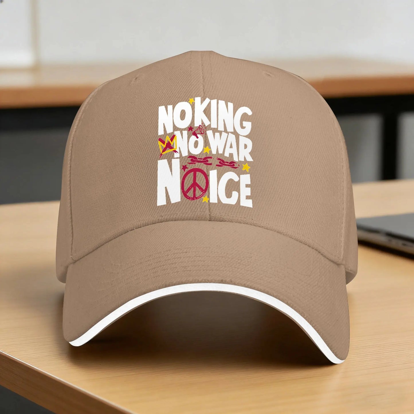 No Kings Street Style Hip Hop Baseball Cap