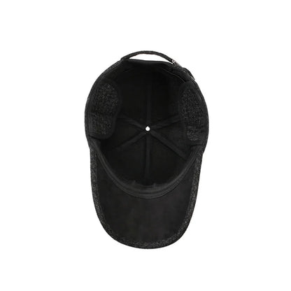 Winter Ear Flap Windproof Baseball Cap
