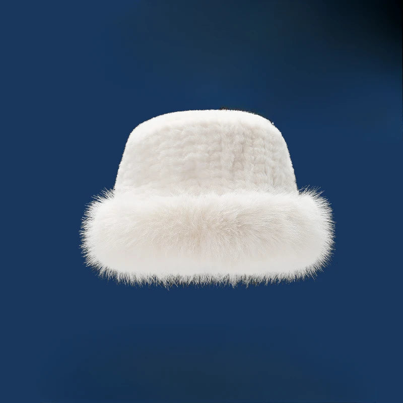 Women’s Winter Plush Warm Fisherman Hat