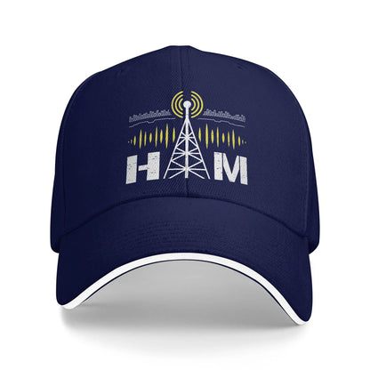 Summer Casual Ham Radio Hiking Baseball Cap