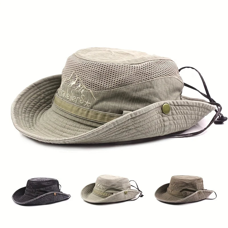 Breathable Mesh Summer Bucket Hat