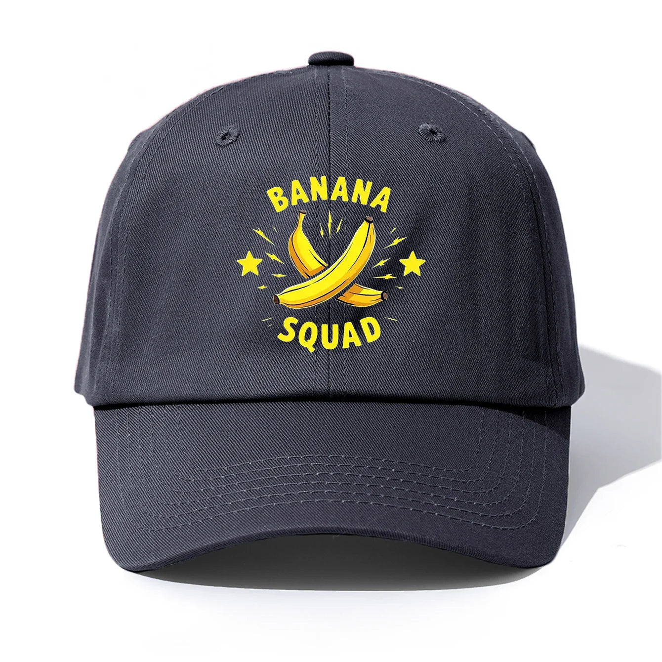 Banana Squad Minimalist Retro Dad Baseball Cap