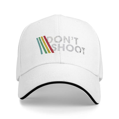 Don't Shoot Arcade Raiders Striped Baseball Cap