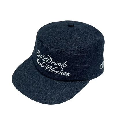 Unisex Korean Pop Letter Embroidery Snapback Cap