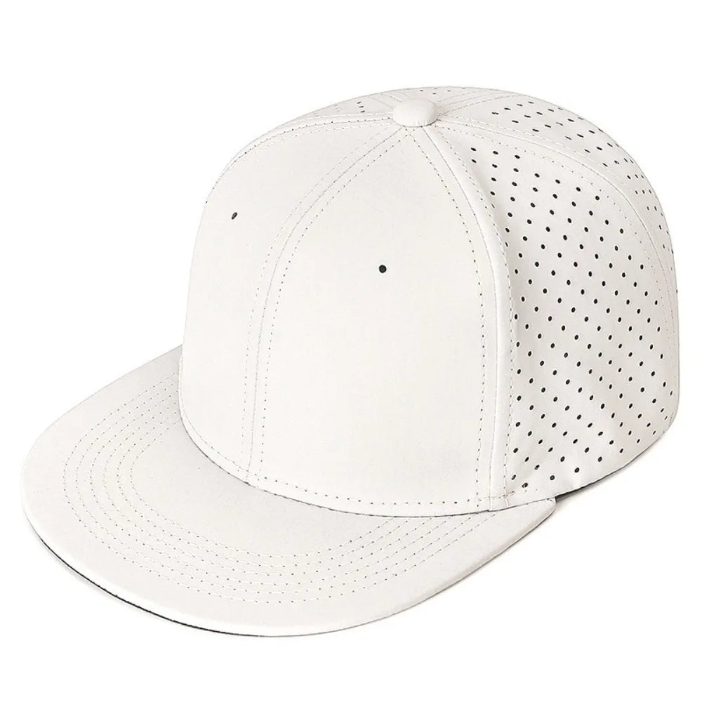 High Quality Solid Flat Brim Baseball Cap