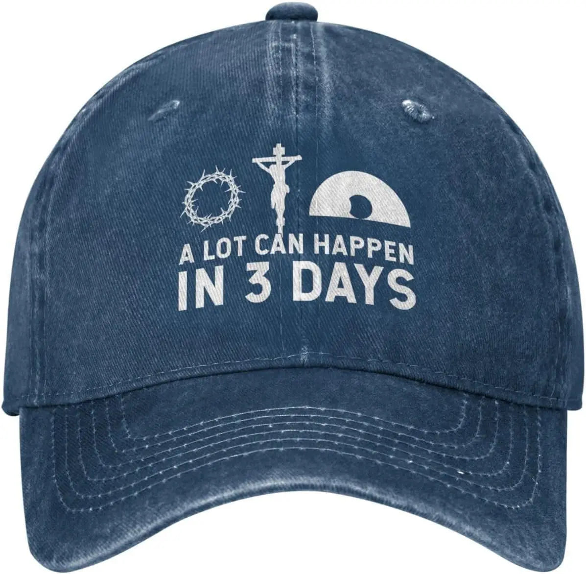 A Lot Can Happen In 3 Days Baseball Cap