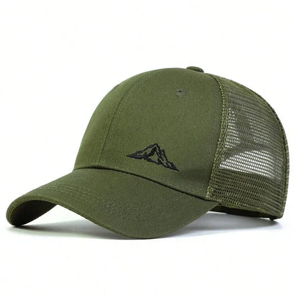 Spring Summer Outdoor Sunscreen Hat Adjustable Casual Trucker Hats