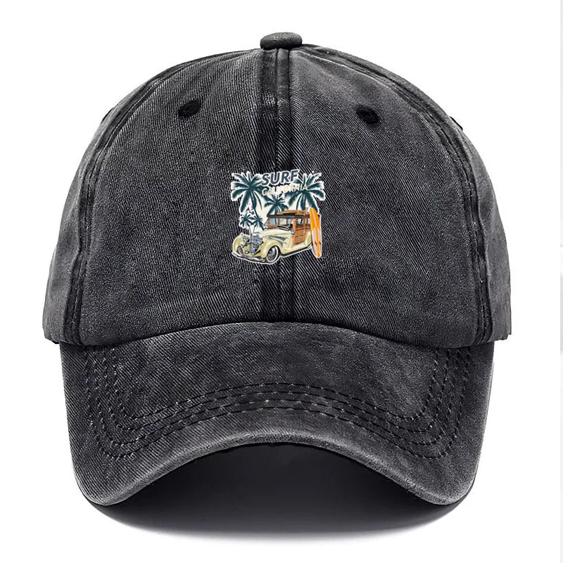 Vintage Washed Cotton Travel Outdoor Baseball Cap