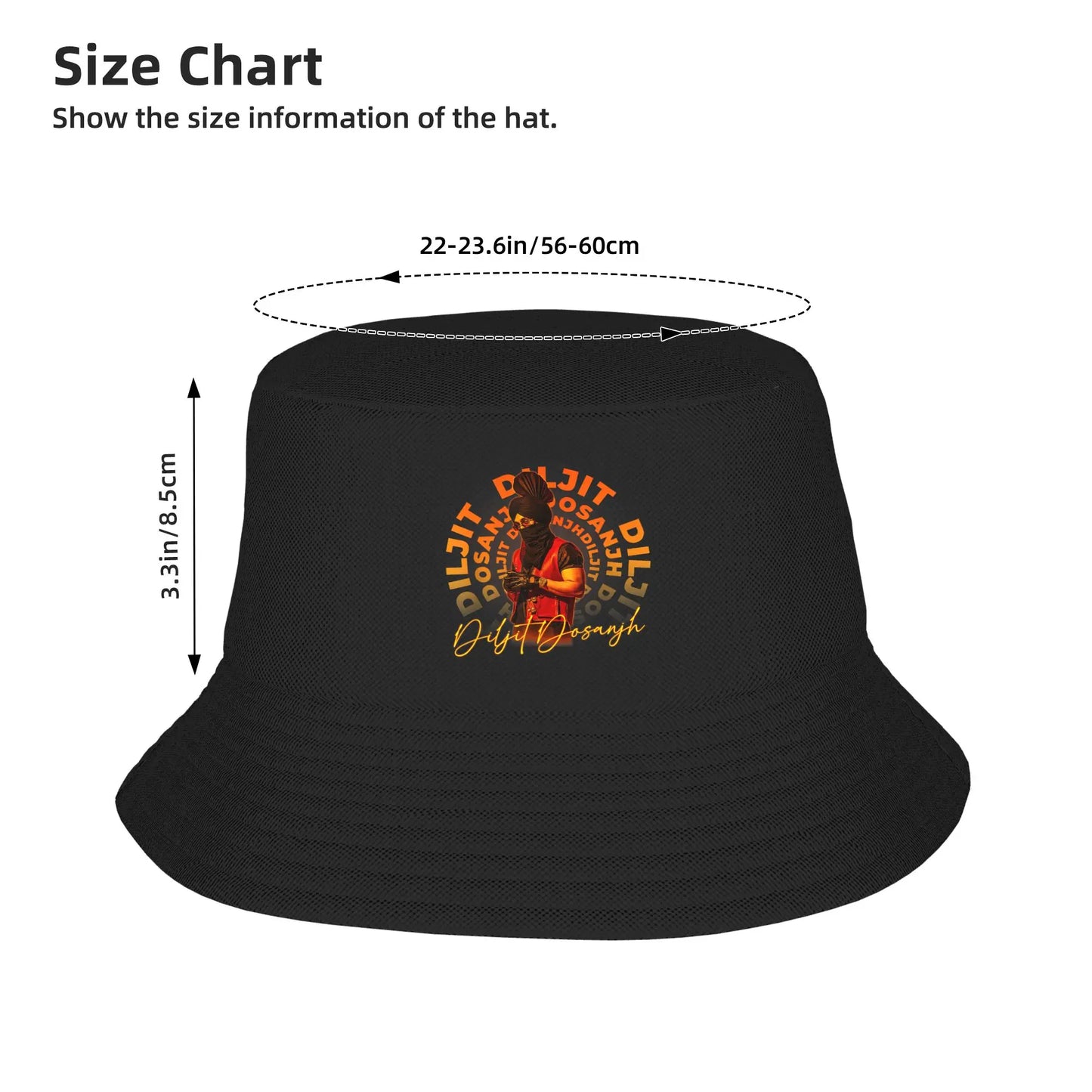 Diljit Aura 2026 Punjabi Summer Bucket Hat