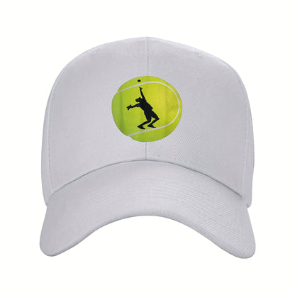 Summer Tennis Racket Festival Baseball Cap