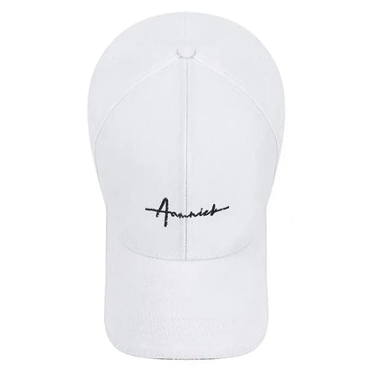 Summer Sunscreen Adjustable Cotton Solid Color Baseball Cap