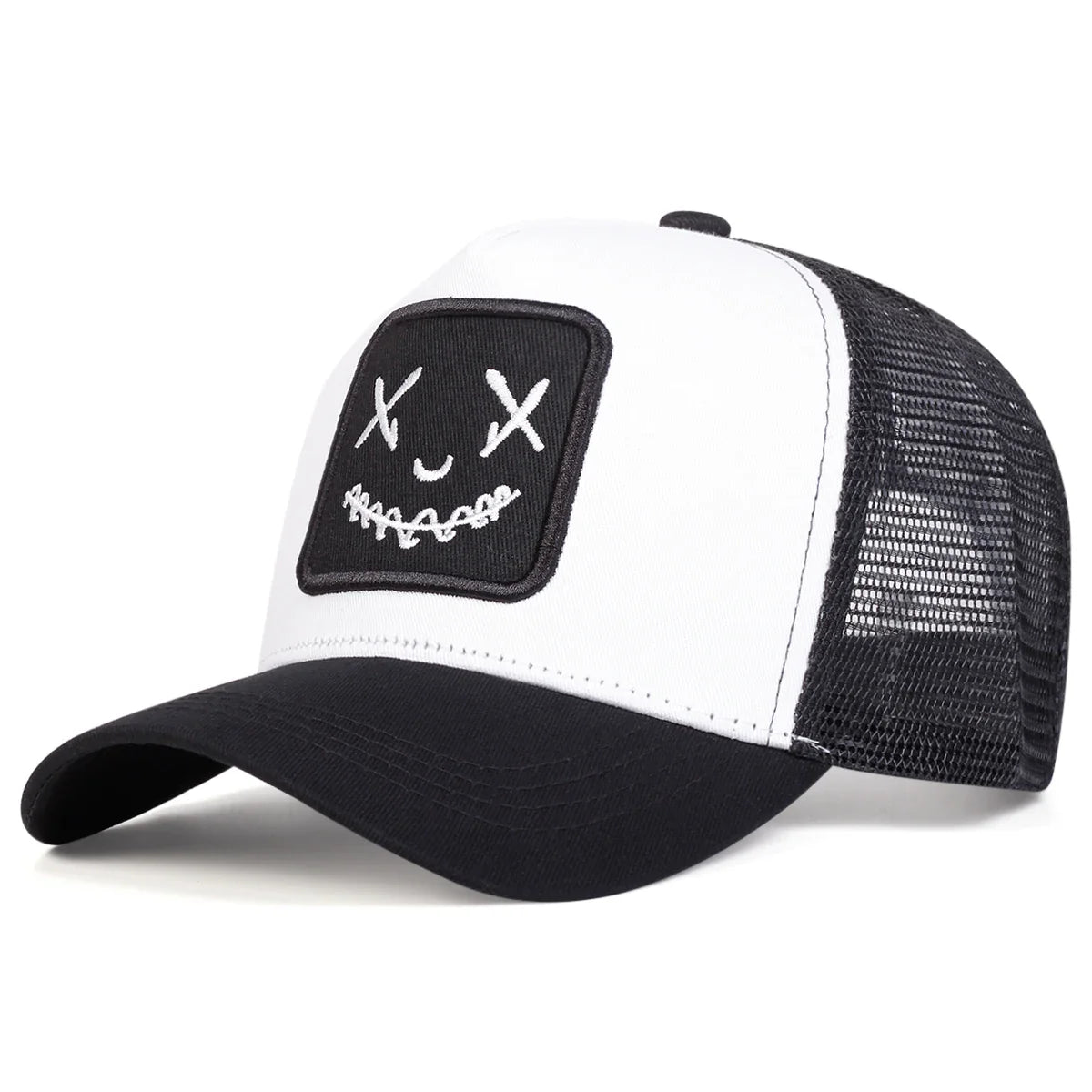 Unisex Personality Embroidery Baseball Net Caps