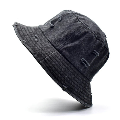 Vintag Bucket Hats Lady Male Spring Summer Autumn Panama Fisherman Cap Hat For Women Men