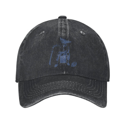 DTMF B Bads Bunny Vintage Washed Hip Hop Baseball Cap