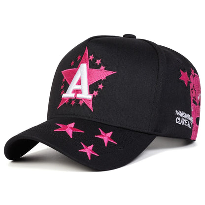 Unisex A Letter Pentagram Baseball Cap