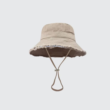 Women's Foldable Retro Travel Fisherman Bucket Hat