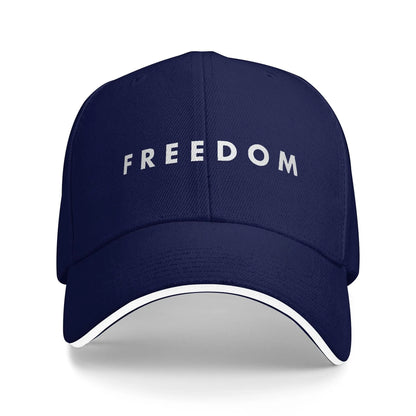 Freedom Charlie Kirk Retro Street Baseball Cap