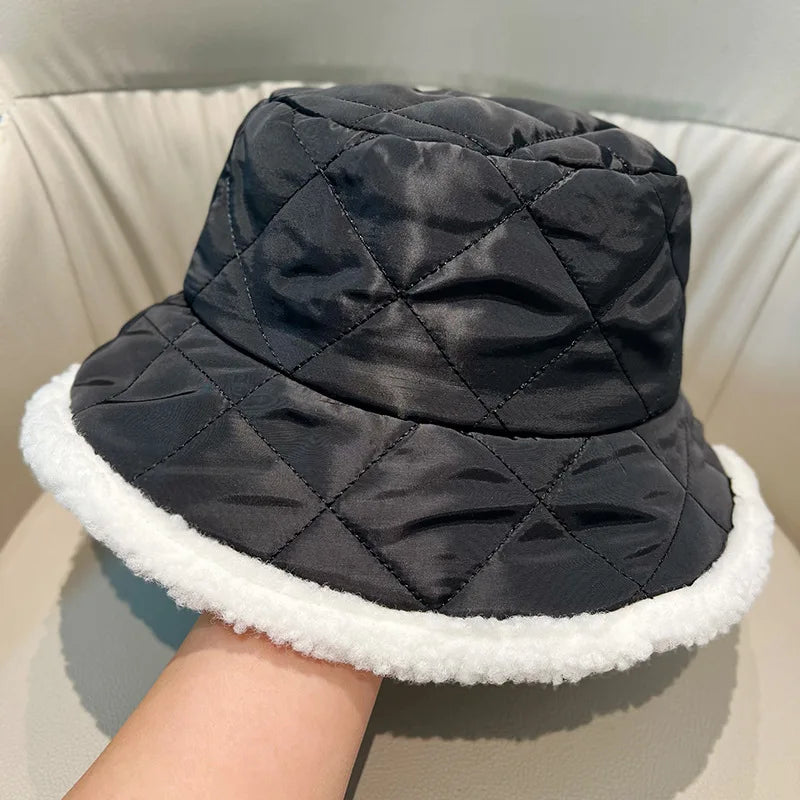 Lightweight Warm Cotton Winter Bucket Hat
