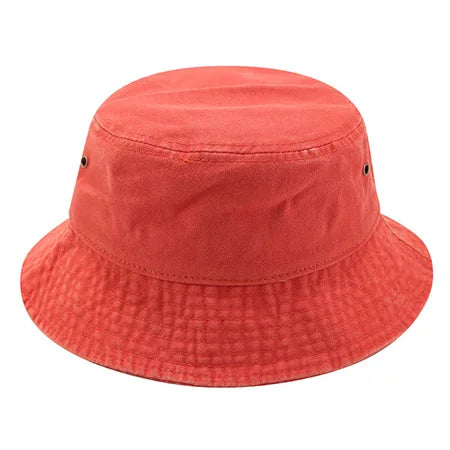 Vintage Washed Denim Bucket Hat