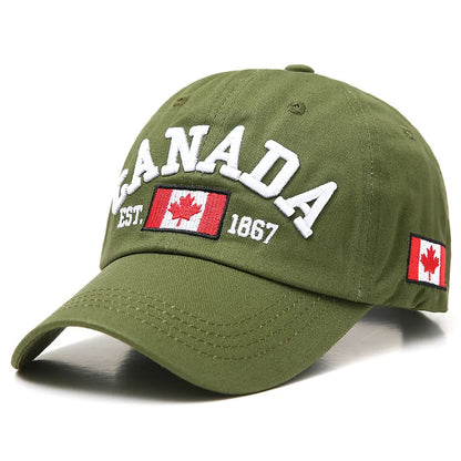 Canada Letter Hip Hop Snapback Cap