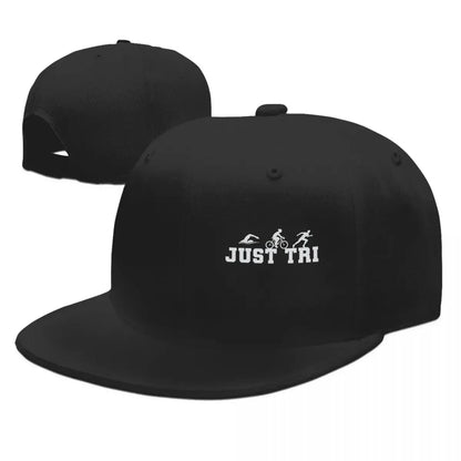 Triathlon Silhouette Sports Adjustable Snapback Cap