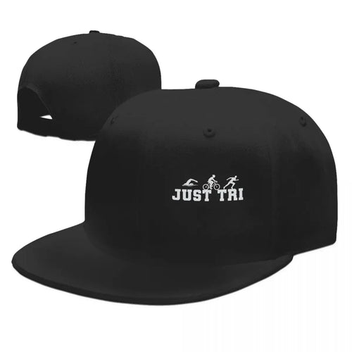 Triathlon Silhouette Sports Adjustable Snapback Cap