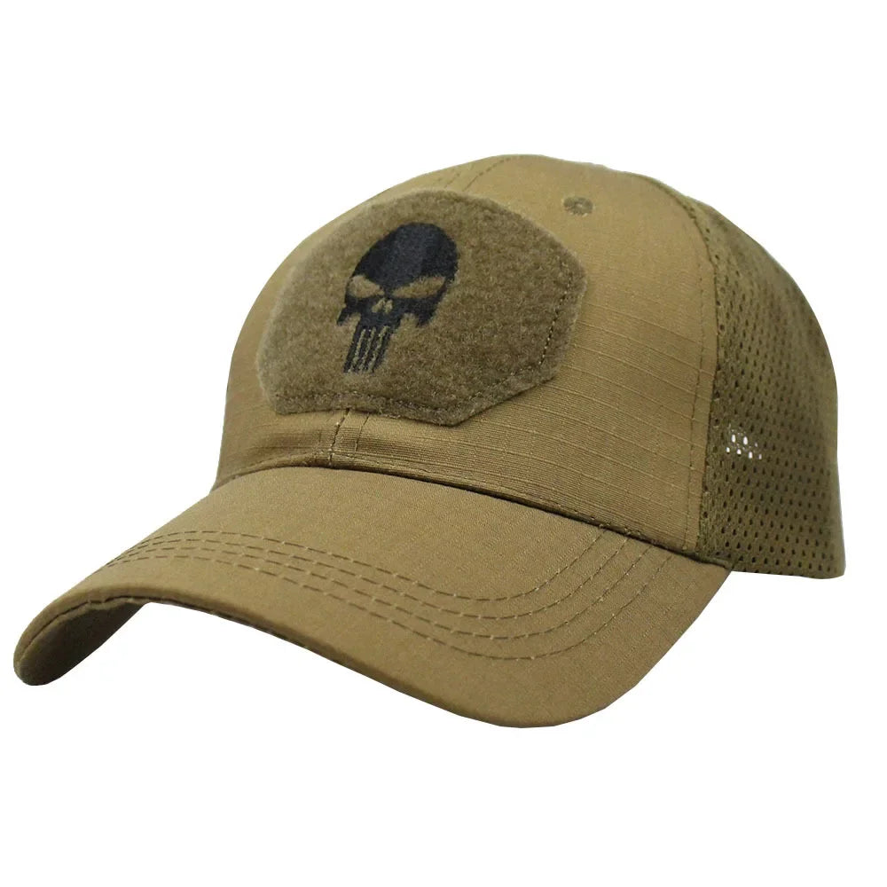 Camouflage Tactical Skull Baseball Cap