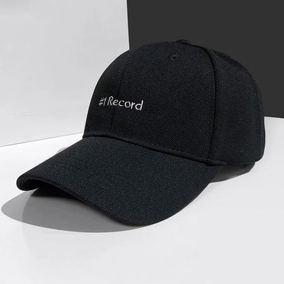 Fashion Letter Embroidered Hip Hop Baseball Cap