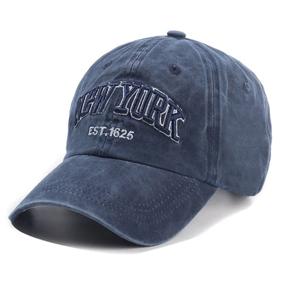 New York 2025 Washed Cotton Baseball Cap