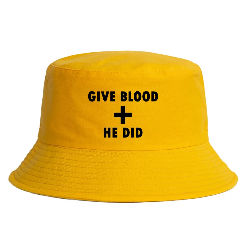 Give Blood Cute Reversible Bucket Hat