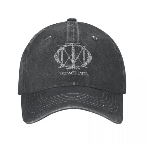 Dream Theater Heavy Metal Distressed Denim Baseball Cap