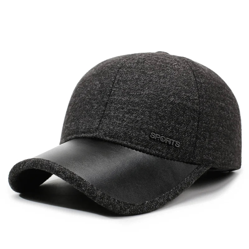 Winter Ear Flap Windproof Baseball Cap