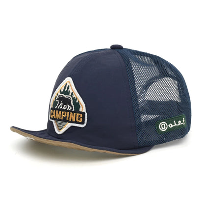 Big Size Summer Spring Short Brim Mesh Baseball Cap