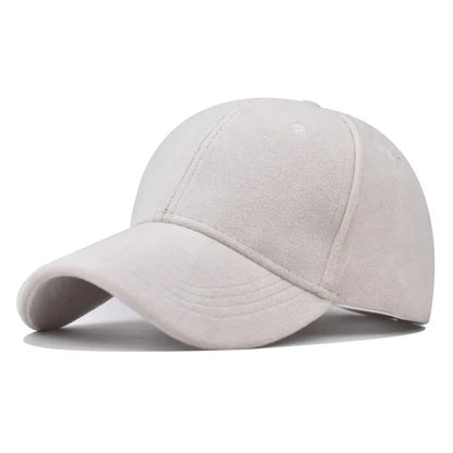 Fashion False Suede Baseball Caps